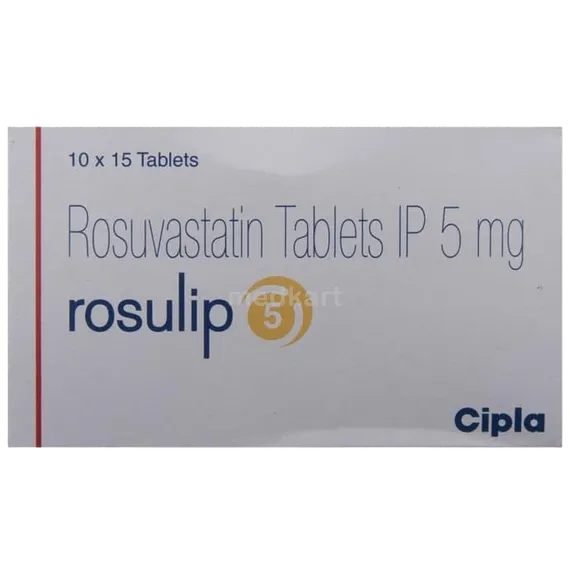 rosulip 5mg tablet 15's